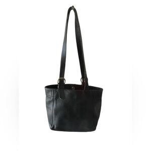 COACH 4157 Vintage Old Shoulder Bag Brown Leather